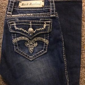 Rock Revival Dark Denim Size 25